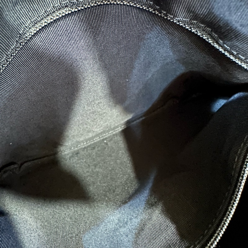 Chanel黑金牛皮皮穿鏈飾邊肩背口蓋包Chain Around-46