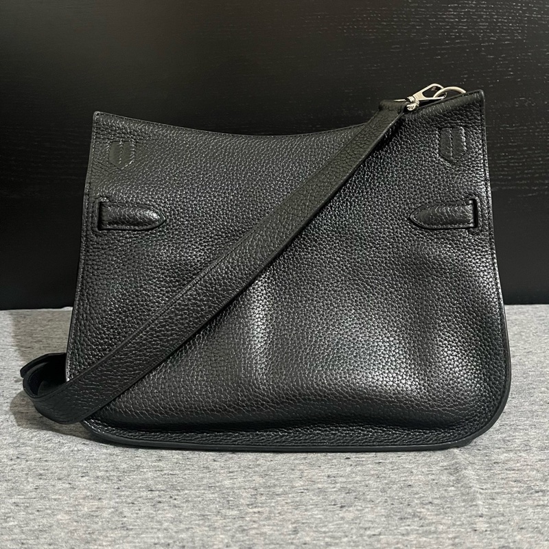 愛馬仕 吉普賽 28 黑色銀扣-1