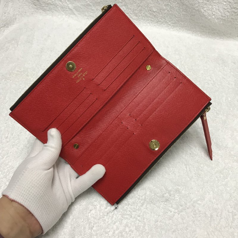 LV 路易威登 Louis Vuitton Monogram Portefeuille Adele Double Zippy Wallet / Purse 皮夾 / 手拿包 / 錢包-15