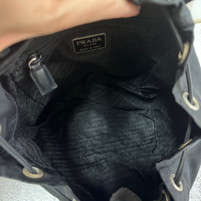 Prada 黑色背包 Prada Backpack Prada classic nylon backpack-16