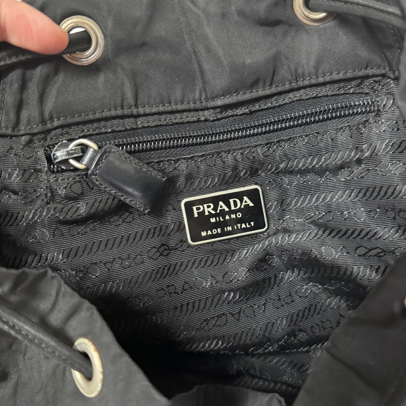 Prada 黑色背包 Prada Backpack Prada classic nylon backpack-19