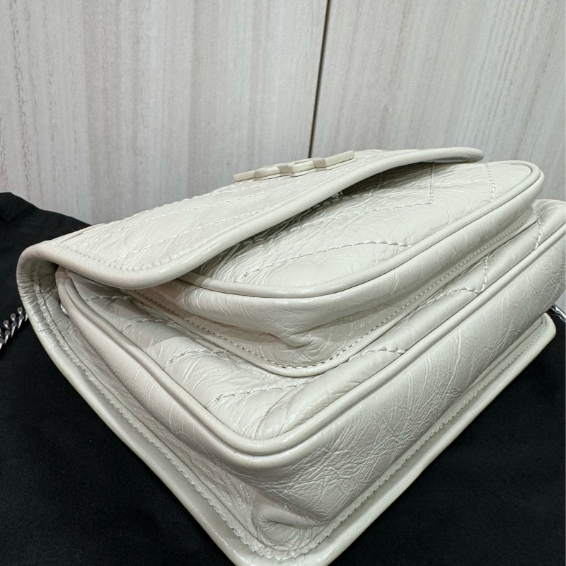 YSL niki baby 米白 新款D扣-1