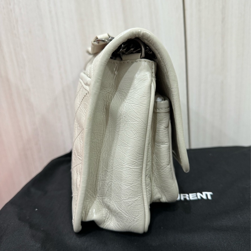 YSL niki baby 米白 新款D扣-7