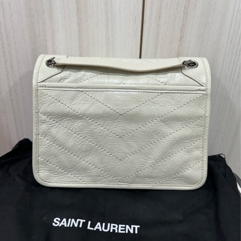 YSL niki baby 米白 新款D扣-8
