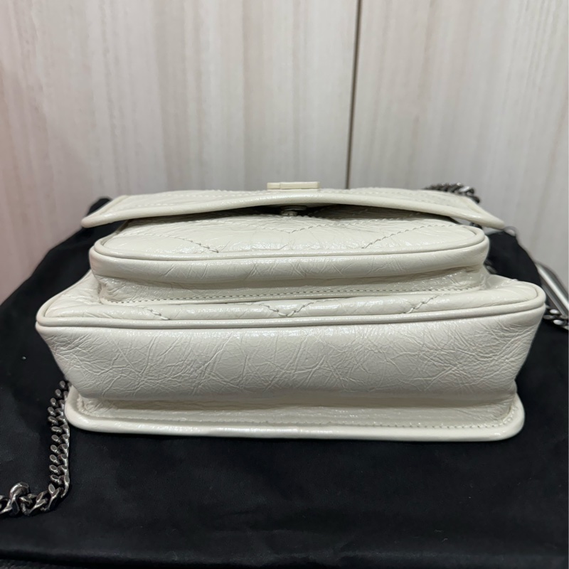 YSL niki baby 米白 新款D扣-9