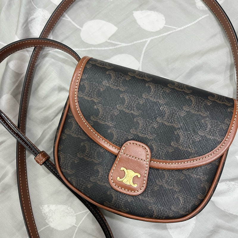 Celine迷你馬鞍包-0