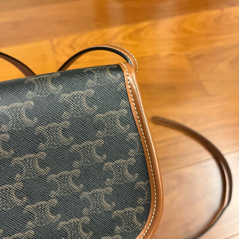 Celine迷你馬鞍包-5