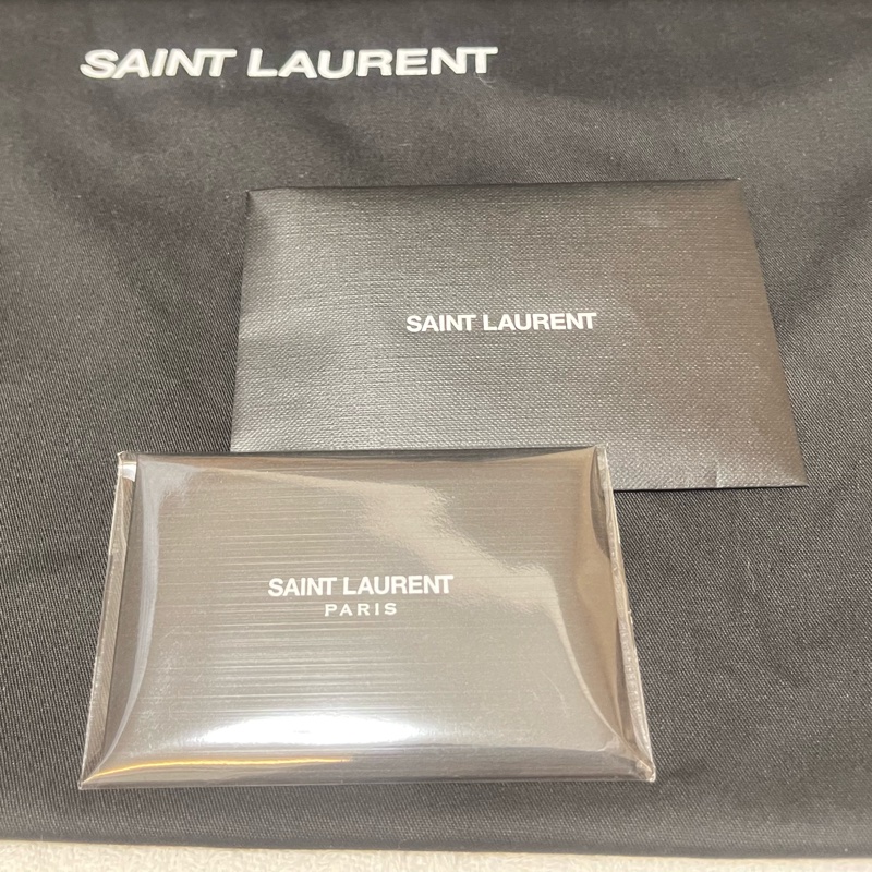 YSL LE 5 À 7小型粒面皮革柔軟手袋  黑金 Hobo (BP Rosé 御用款）-15