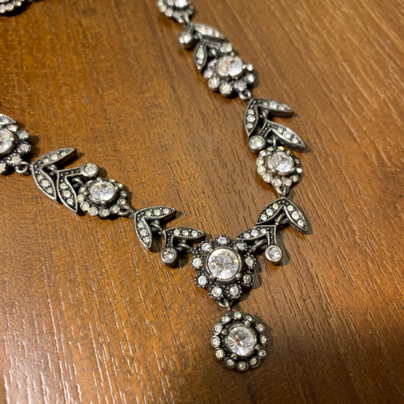 Christian Dior vintage 超美鑲鑽項鍊-10