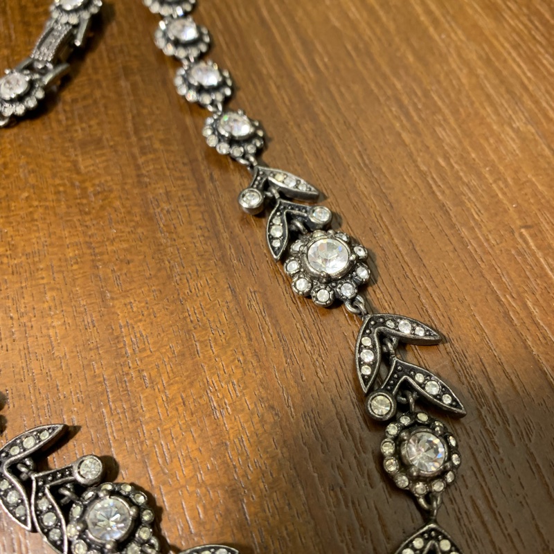 Christian Dior vintage 超美鑲鑽項鍊-11