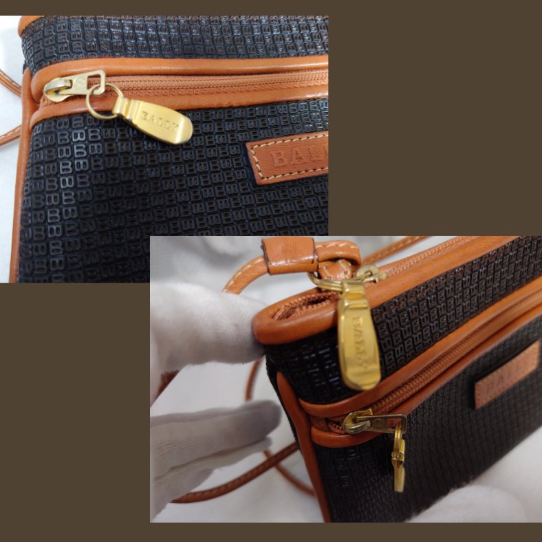 【日本進口】BALLY 復古 B字LOGO 迷你肩背包 台灣現貨【CREEK VINTAGES】-4