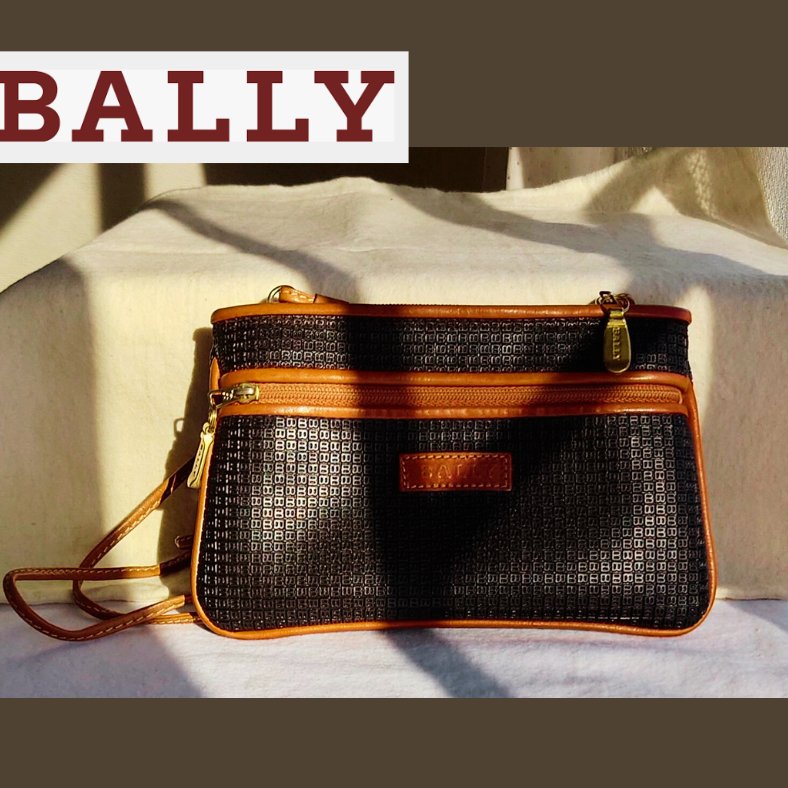【日本進口】BALLY 復古 B字LOGO 迷你肩背包 台灣現貨【CREEK VINTAGES】-8