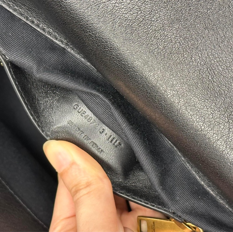 🔥限時特價三天🔥近新配件齊✨#YSL 黑金 #郵差包 #學院包(小號)-16