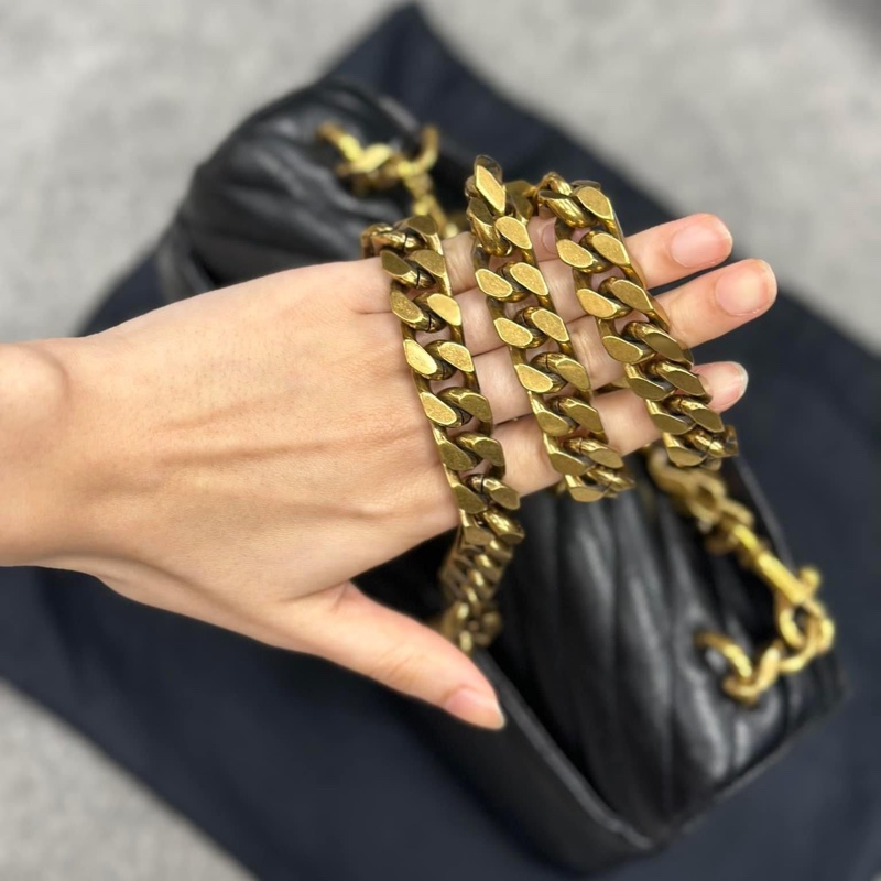 🔥限時特價三天🔥近新配件齊✨#YSL 黑金 #郵差包 #學院包(小號)-22