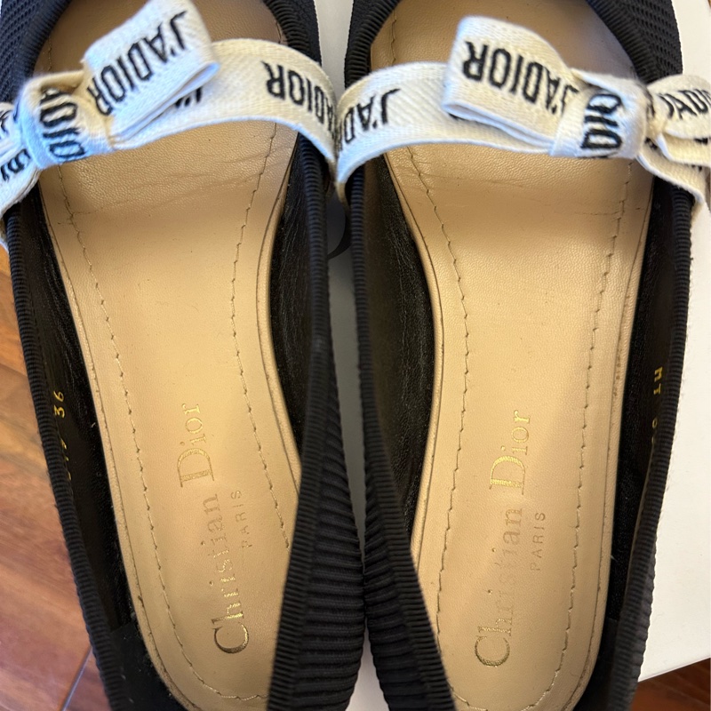 Dior J’adior ballet flats 爆款 蝴蝶結 平底鞋 娃娃鞋-14