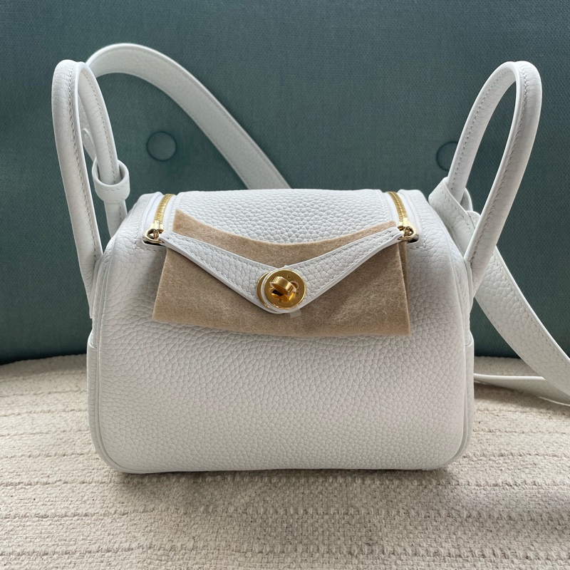 Hermes Mini Lindy New White 新白色-0