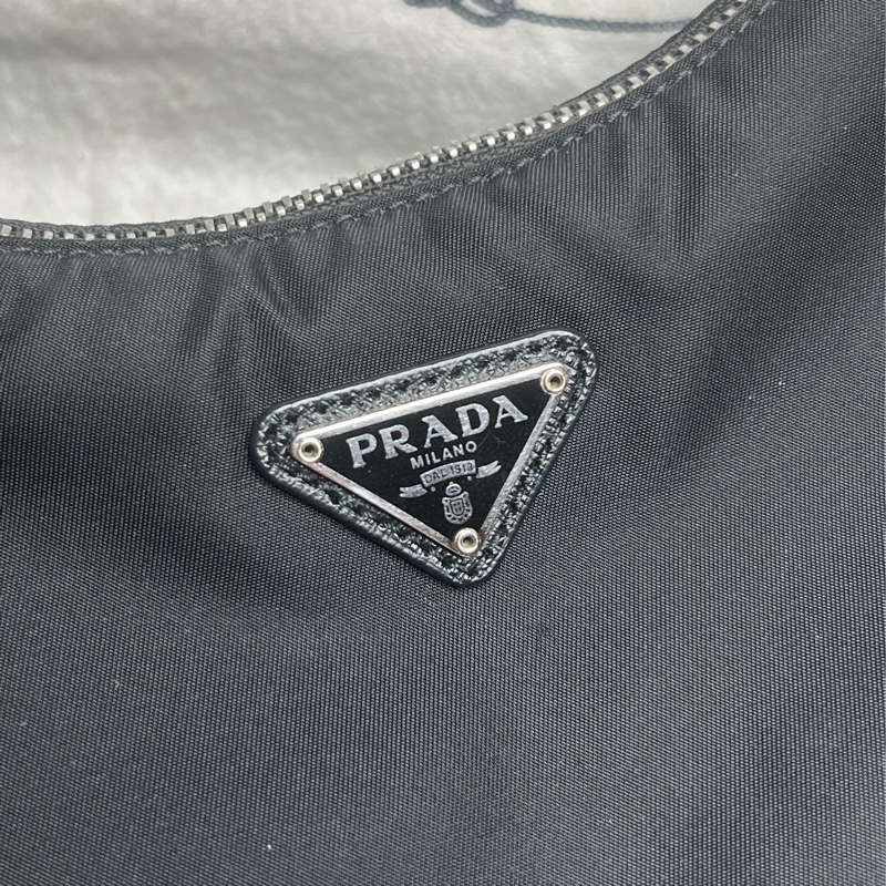 Prada 二合一 Prada Re-Edition 2005再生尼龍手袋斜背包 黑色-10