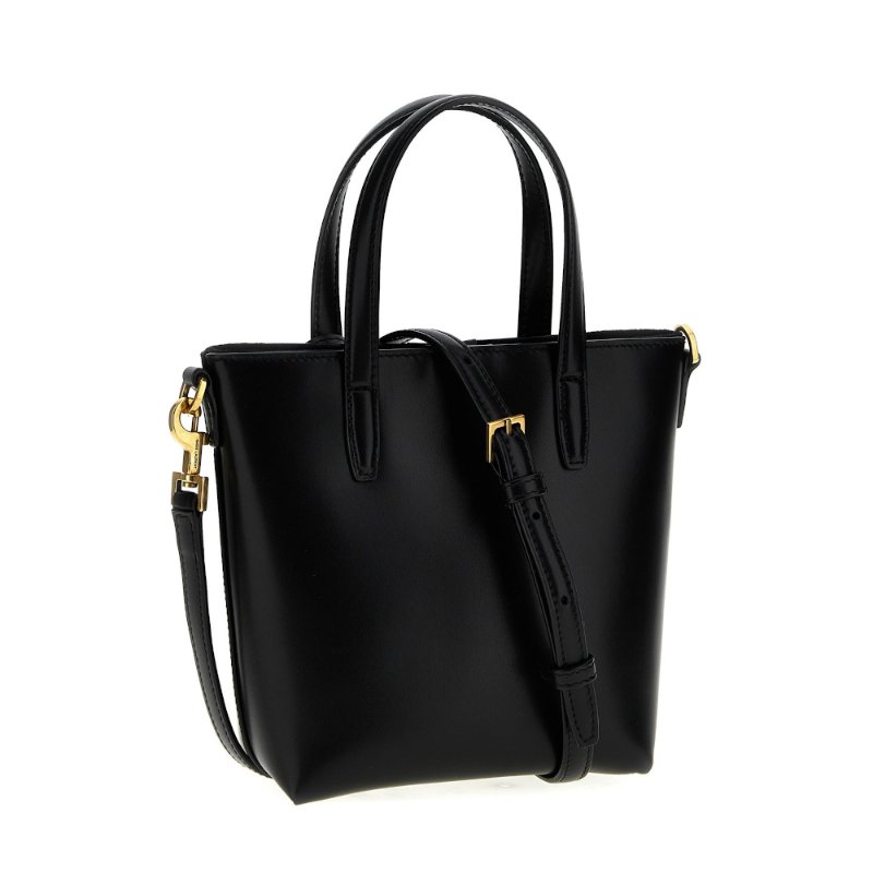 【YSL】SAINT LAURENT Mini Toy Shopping 迷你 托特包 肩背包 斜背包 購物袋 黑色 773995-3