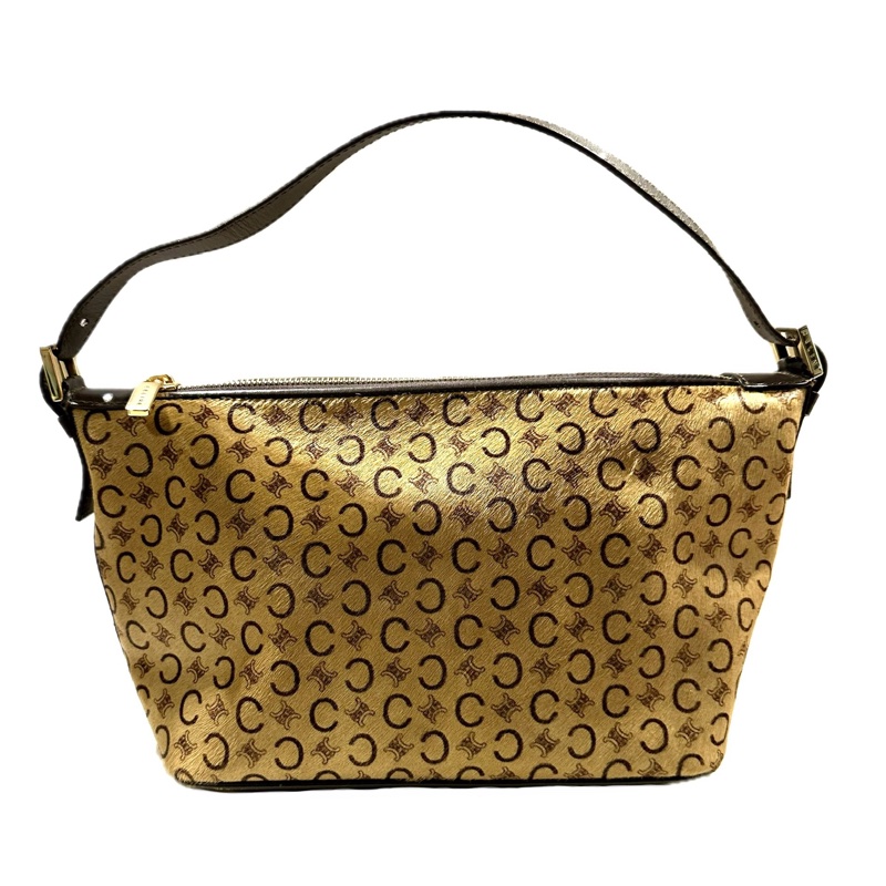 Celine 經典老花 Macadam 馬毛 手提包/ 肩膊包 - 中古絕版 ！-1