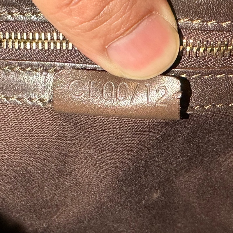 Celine 經典老花 Macadam 馬毛 手提包/ 肩膊包 - 中古絕版 ！-10