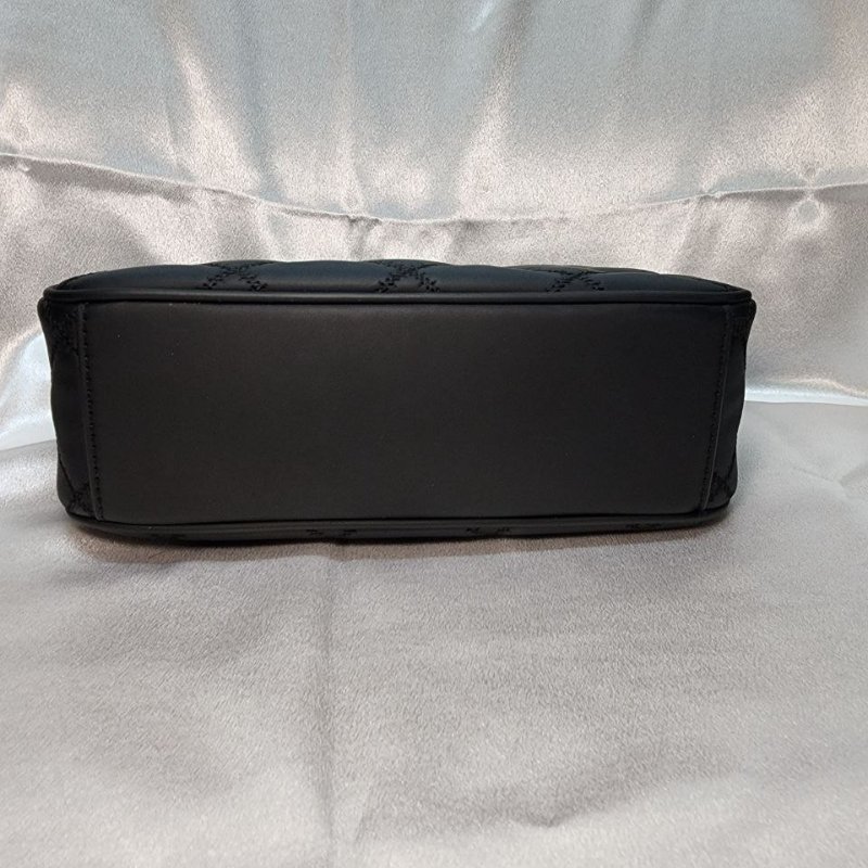 TORY BURCH/TB 霧黑 啞光黑鏈條包 消光黑 磨砂黑鏈條包 WOC Willa-4