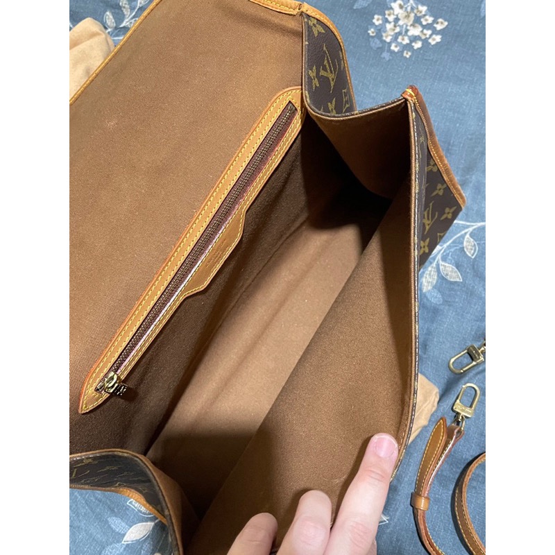 Lv vintage Bel air手提斜背包 公事包 中古包-5