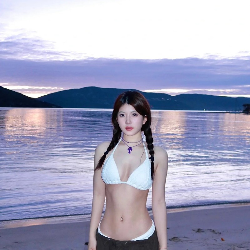 Chrome Hearts 克罗心 树脂项链紫色 夏天必备神器 白搭首饰-7