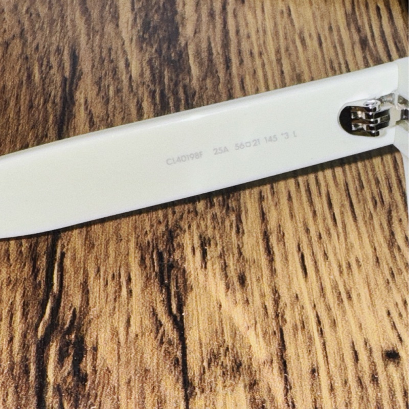 CELINE MONOCHROMS 03太陽眼鏡 純白色-7