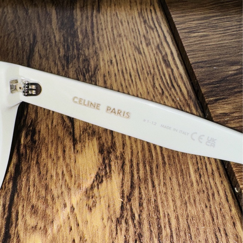 CELINE MONOCHROMS 03太陽眼鏡 純白色-8