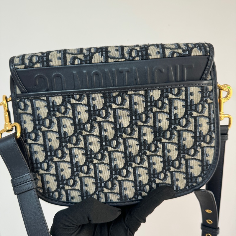 Dior 老花 oblique bobby medium 中號單肩包  斜挎包🩶-3