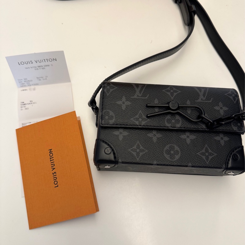 九成新LV steamer隨身包/Louis Vuitton-4