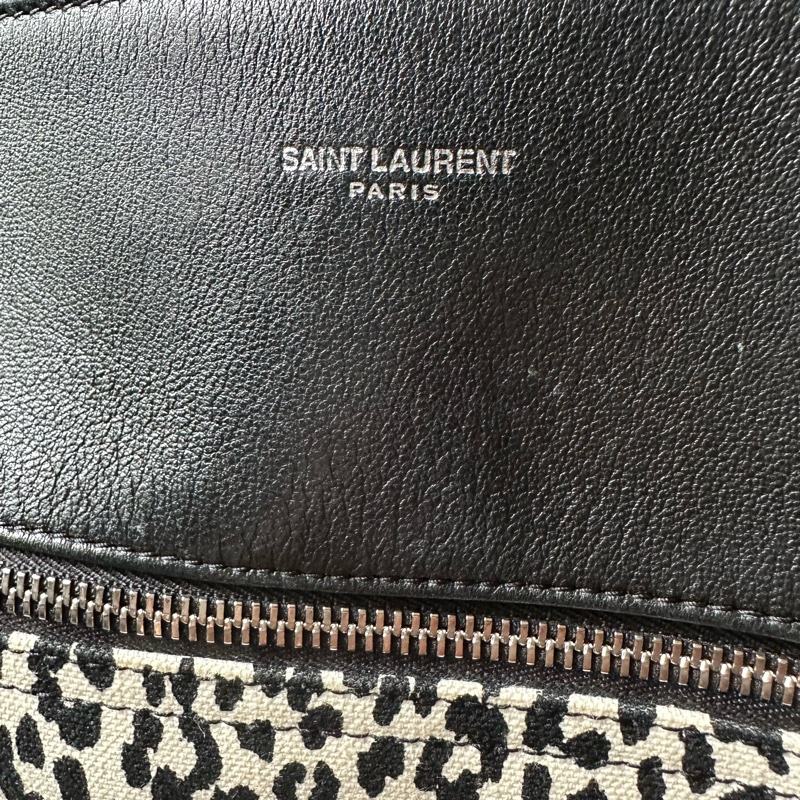 YSL 豹紋托特包-4