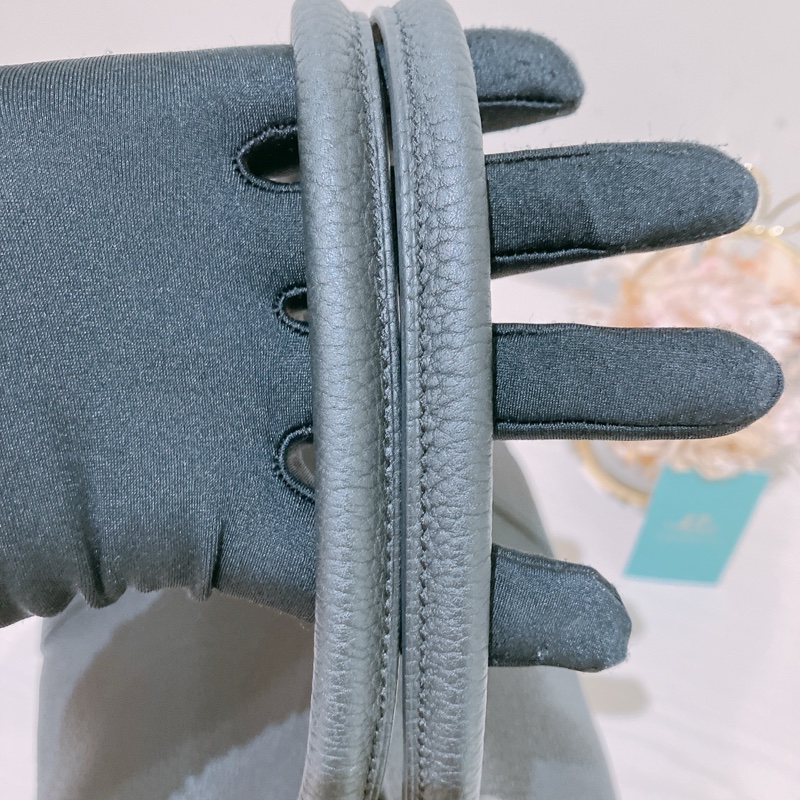 Hermes Garden Party 36  花園包36黑色銀扣-9