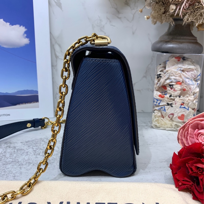 💙✨ LOUIS VUITTON路易威登|LV 中號TWIST EPI水波紋 海軍藍金 兩用包✨💙-2