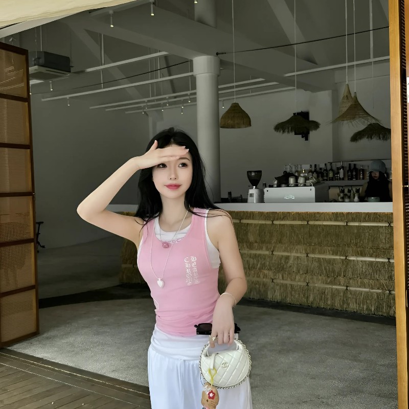 Chrome Hearts 克罗心 白色树脂心型项链!夏天戴很好看,百搭款式-8