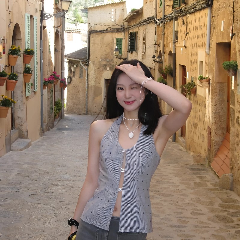 Chrome Hearts 克罗心 白色树脂心型项链!夏天戴很好看,百搭款式-15