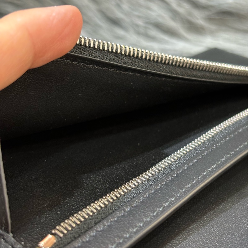 BALENCIAGA 巴黎世家 787777 限量 紅棕色 護照 機票 卡夾 證件套 長夾 皮夾 拉鍊 零錢袋-14