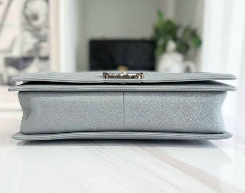 Chanel boy 綠松石灰 單肩 跨背-2