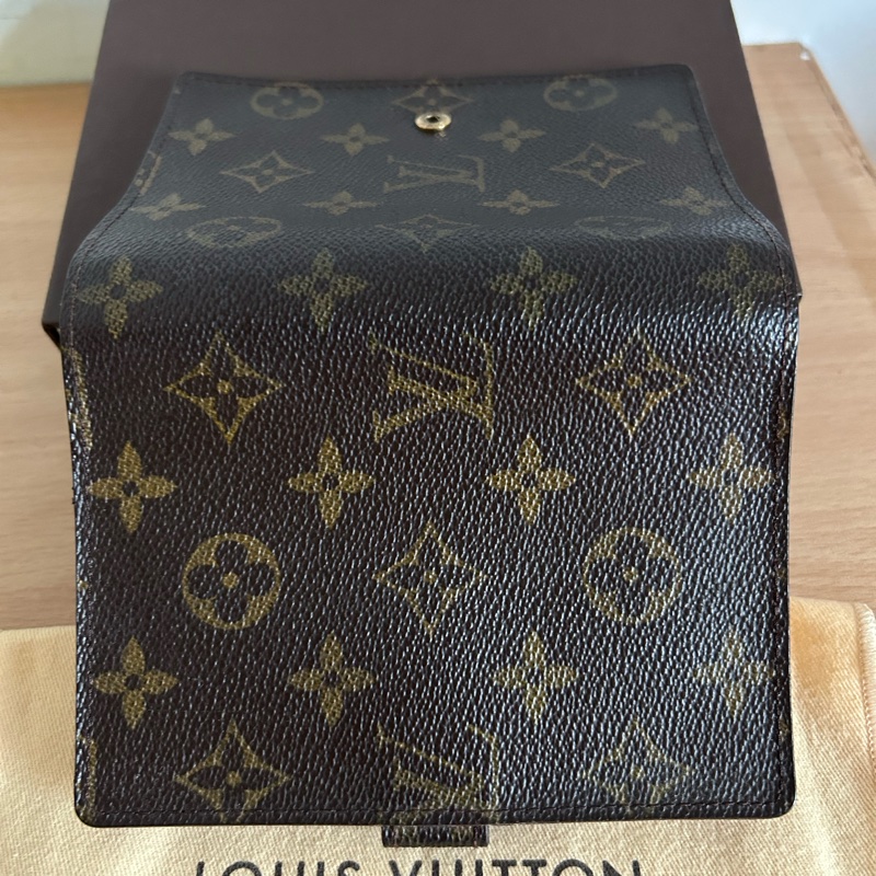 LV老花活頁環記事本封套(小號)-9