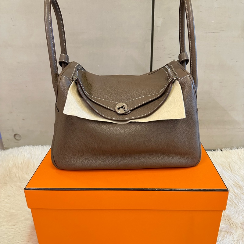 🐴 Hermes Lindy 34 經典款大象灰-4