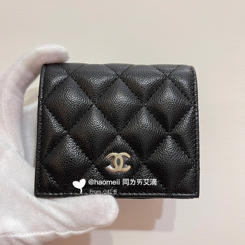 Chanel 經典 對折短夾 雙折短夾