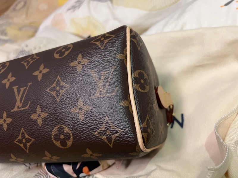 LV speedy 20 經典老花(不含絲巾)-12