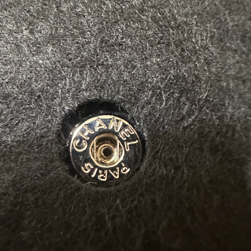 Chanel 單層卡夾零錢包 銀釦 全新-3