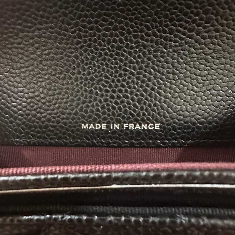 Chanel 單層卡夾零錢包 銀釦 全新-5