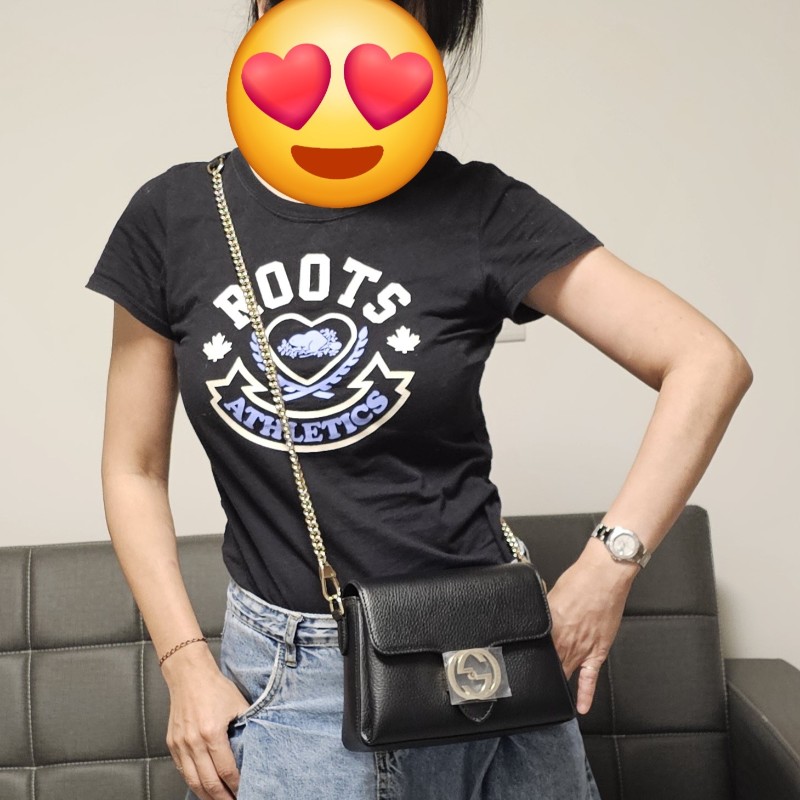 (客戶已訂購勿選)Gucci 風琴包(黑荔枝.梯形款)-12