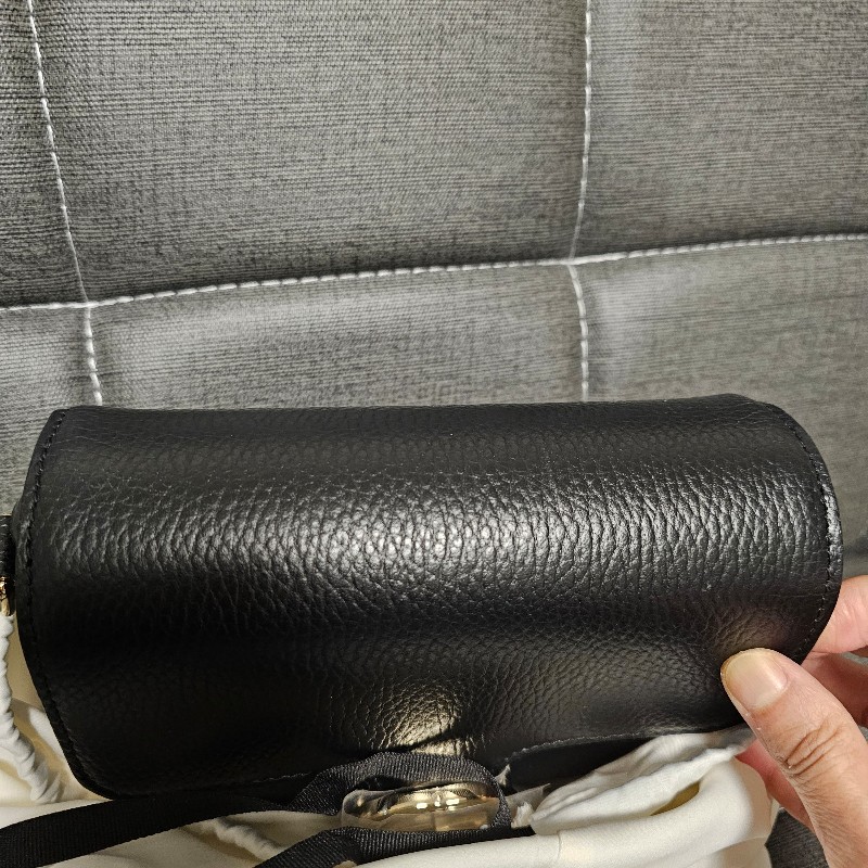 (客戶已訂購勿選)Gucci 風琴包(黑荔枝.梯形款)-10