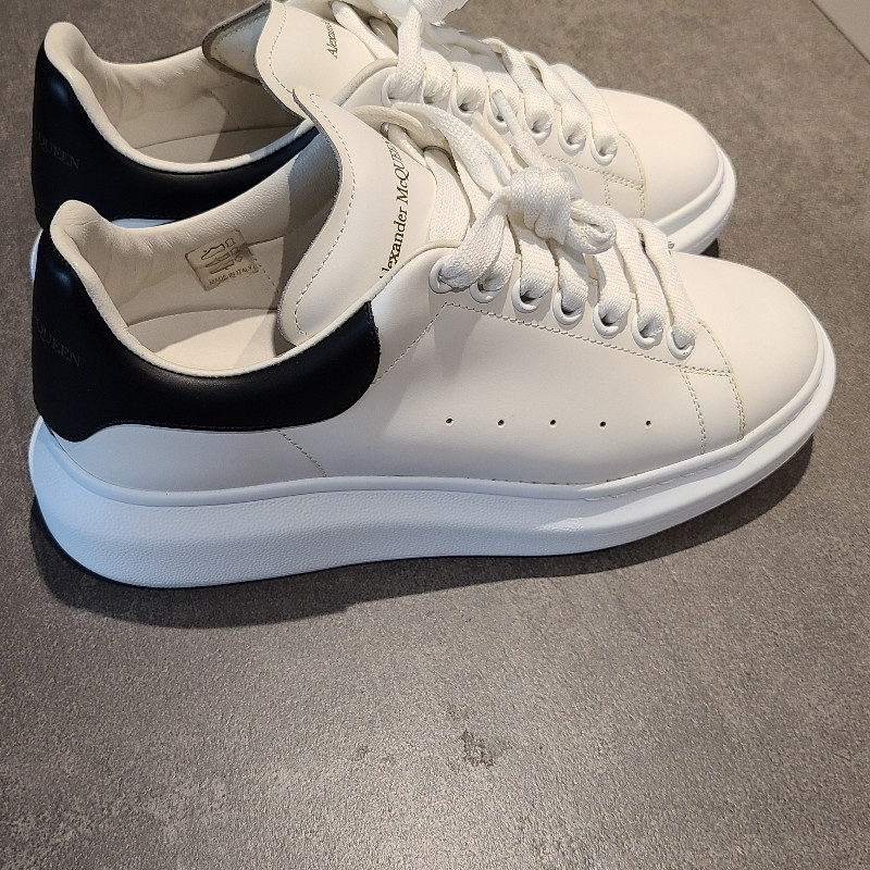 ALEXANDER MCQUEEN 麥昆小白鞋 黑尾 39號-6