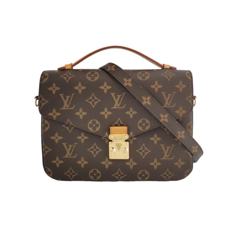 Louis Vuitton (LV) Pochette Metis老花鎖扣郵差包_中號-5