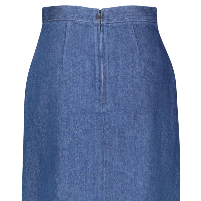 全新Gucci經典款Logo牛仔裙 42號 M-小L適穿-1