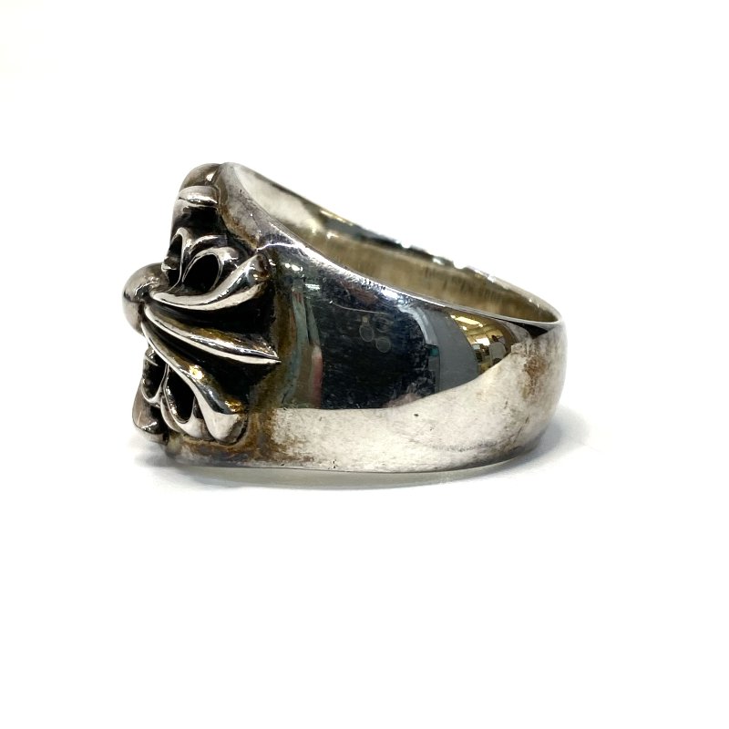 △ Chrome Hearts 克羅心 Keeper Floral Cross Ring in 925 Silver 925純銀花十字戒指 - 247007427-3